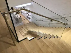 A staircase